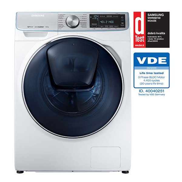 Práčka s predným plnením SAMSUNG WW90M740NOA/ZE